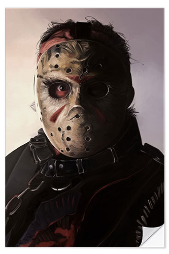 Vinilo para la pared Jason Voorhees - Friday the 13th