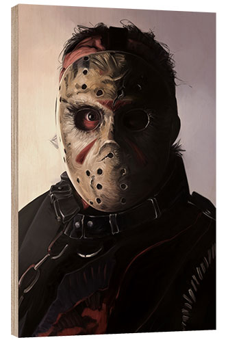 Obraz na drewnie Jason Voorhees - Friday the 13th