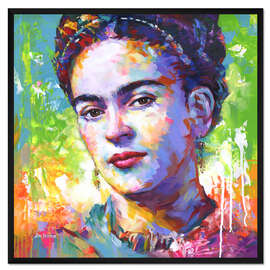 Gerahmter Kunstdruck Frida Kahlo II