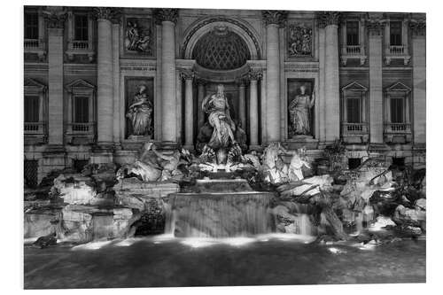 Bilde på skumplate Trevi Fountain in Rome