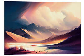 Magnettafel Magischer Sonnenuntergang