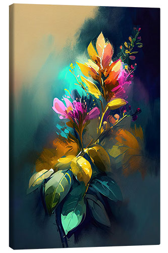 Tableau sur toile Glowing Blossom I