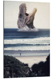 Magnettafel T-Rex on the beach