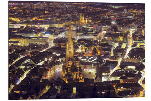 Galleriprint Freiburg from above