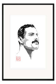 Gerahmter Kunstdruck Freddie Mercury