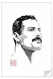 Wall sticker Freddie Mercury