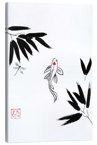 Canvas print Koi in the Water