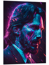 Acrylglas print Cyber John Wick