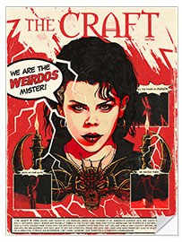 Selvklebende plakat The Craft