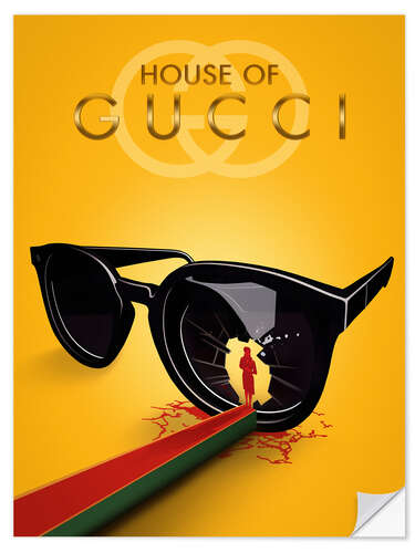 Självhäftande poster House of Gucci