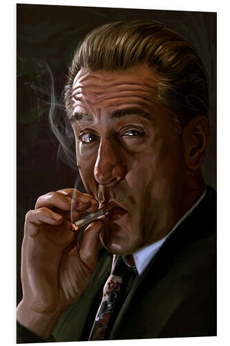 Foam board print GoodFellas - Robert De Niro