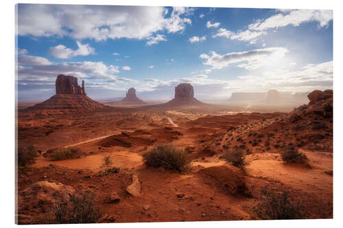 Acrylglasbild Monument Valley, USA