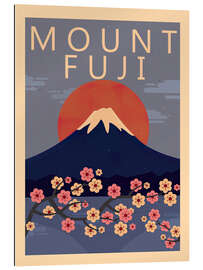 Quadro em plexi-alumínio Mount Fuji Japan