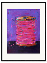 Innrammet kunsttrykk Needle and Thread