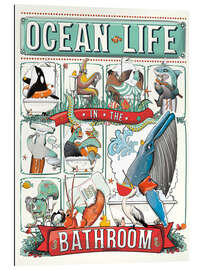 Gallery print Ocean Life in the Bathroom