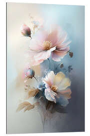 Stampa su plexi-alluminio Delicate spring bouquet