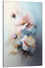 Magnettafel Zarter Frühlingsblumenstrauß