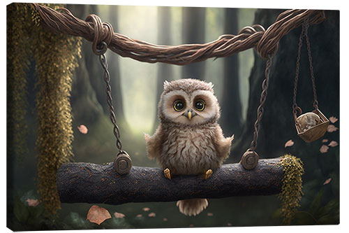 Canvas print Rocking Owl