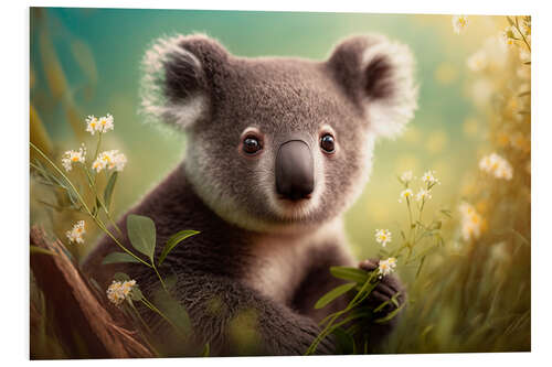 Stampa su PVC Curious Koala