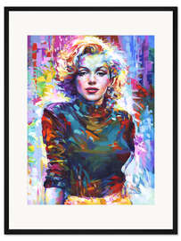 Gerahmter Kunstdruck Marilyn Monroe III