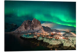 Galleritryck Northern Lights over Lofoten