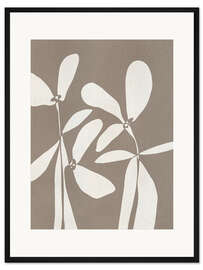 Gerahmter Kunstdruck Muted Petals IV