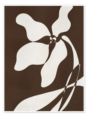 Poster Muted Petals V