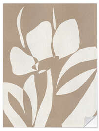 Wandsticker Muted Petals III