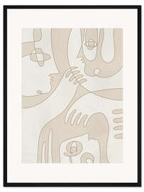 Gerahmter Kunstdruck Eine leise Erinnerung