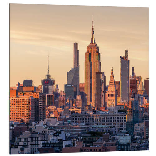 Stampa su alluminio Empire State Building at Sunset