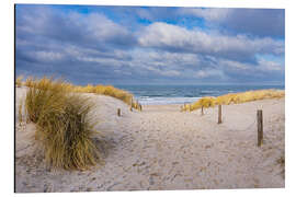 Cuadro de aluminio Beach Entrance on the Baltic Sea Coast in Graal Müritz