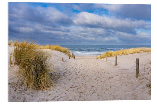 Bilde på skumplate Beach Entrance on the Baltic Sea Coast in Graal Müritz