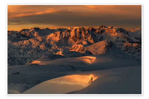 Poster Alps in Berchtesgaden at Sunrise