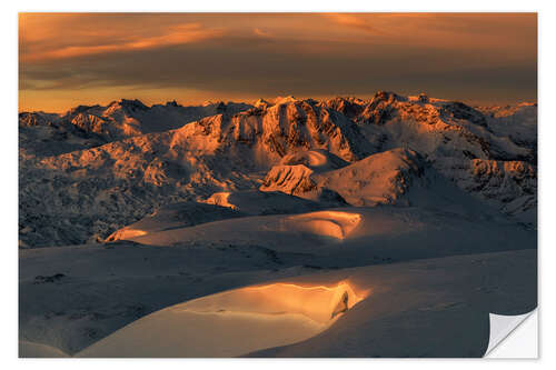 Wall sticker Alps in Berchtesgaden at Sunrise