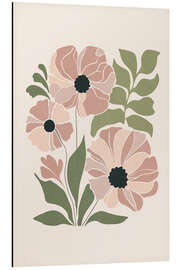 Magnettafel Pink Flower