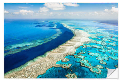 Vinilo para la pared Great Barrier Reef, Australia