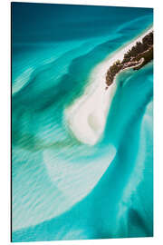 Aluminium print Whitehaven Beach, Australia