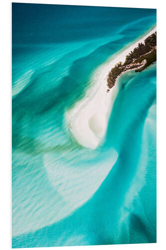 Quadro em PVC Whitehaven Beach, Australia