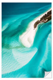 Vinilo para la pared Whitehaven Beach, Australia