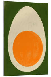 Gallery print Hard Boiled Egg on Green