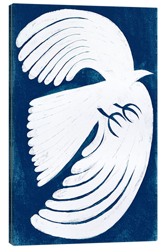 Quadro em tela Flying Eagle on a Deep Blue Sky II