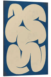 Magnettafel Abstract Organic Shapes