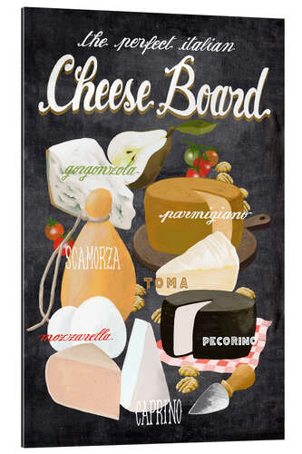 Gallery Print The Perfect Italian Cheese Board