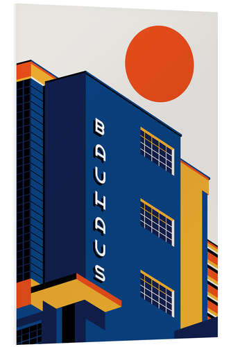 Tableau en PVC Bauhaus Building