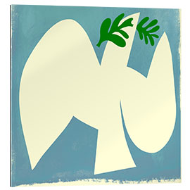 Gallery print Dove of Peace with Olive Branch