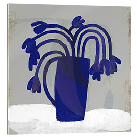 Gallery print Blue Flowers in a Blue Vase II