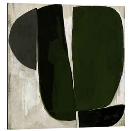 Magnettafel Abstraktes Dunkelgrün
