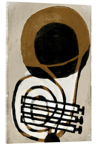 Obraz na szkle akrylowym Abstract Trumpet
