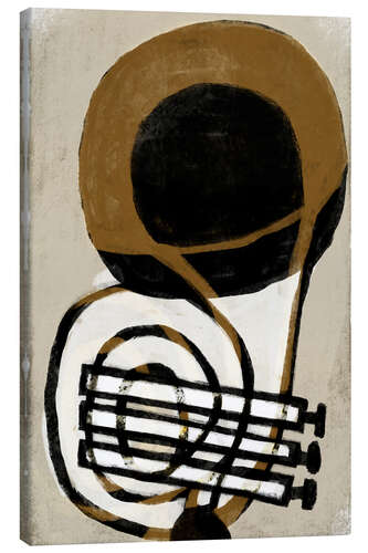 Canvas-taulu Abstract Trumpet