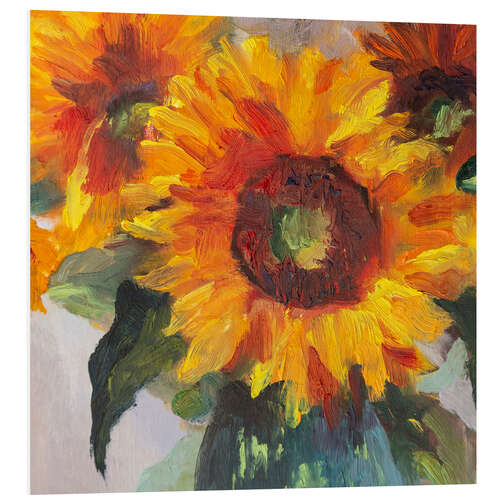 Quadro em PVC Sunny Flowers